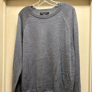 Banana Republic Merino Yarn Gray Sweater - Men's Large